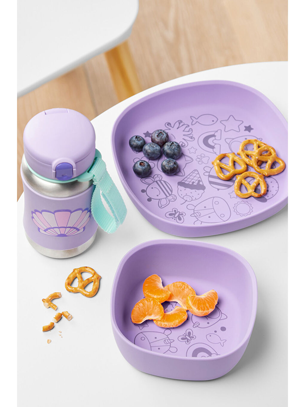 Spark Style Pipetli Paslanmaz Çelik Suluk Deniz Kabuğu-3