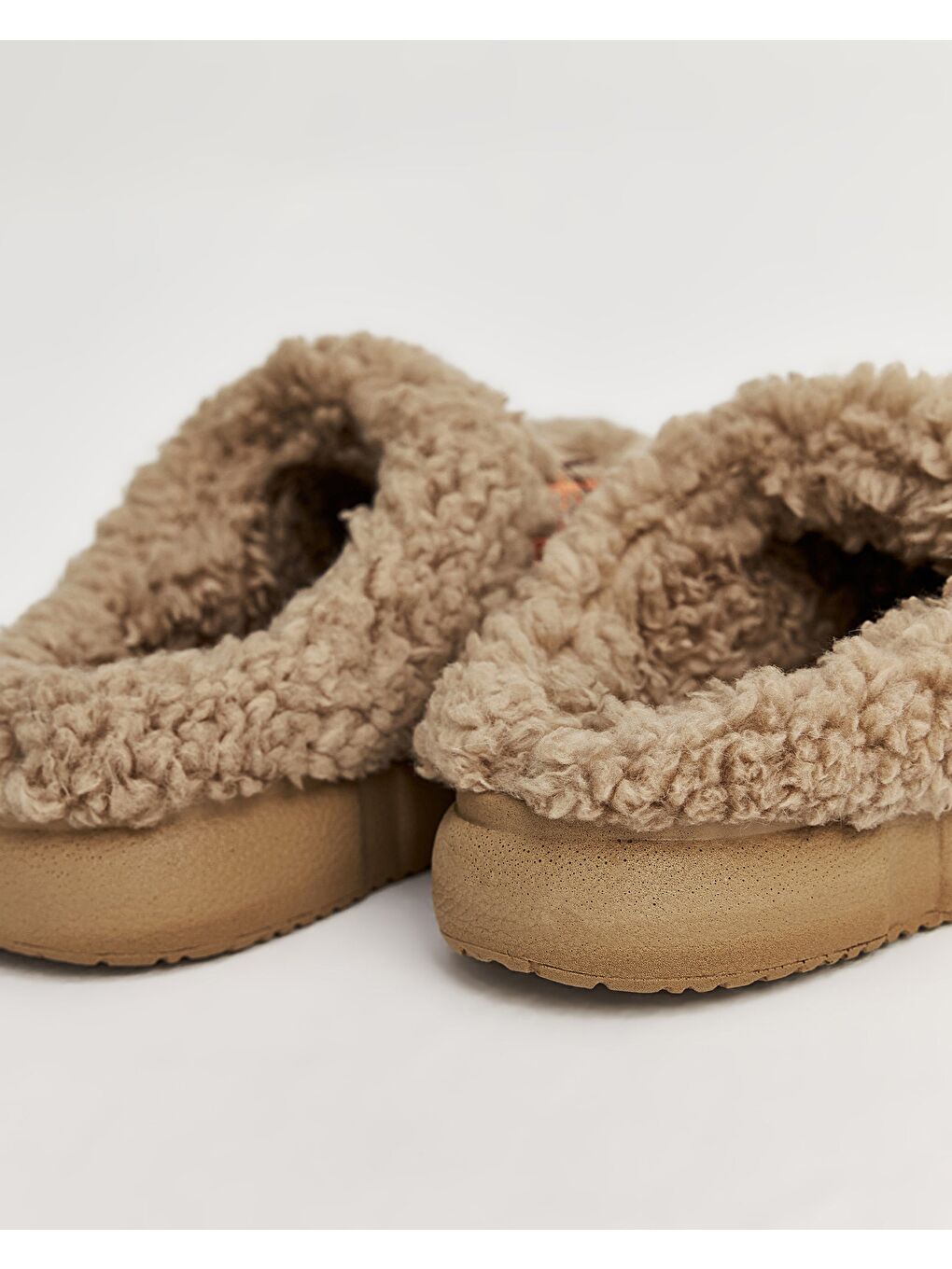 Kahverengi Kadın Nakışlı Ev Terliği - DARREL-4