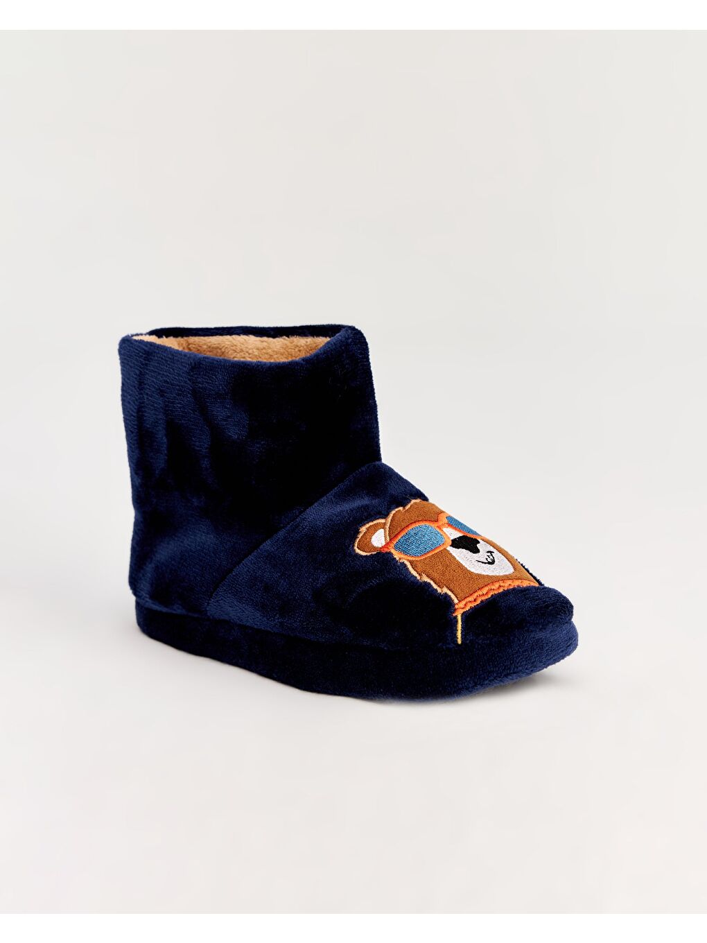 Lacivert Erkek Nakışlı Panduf - COOL BRO-2