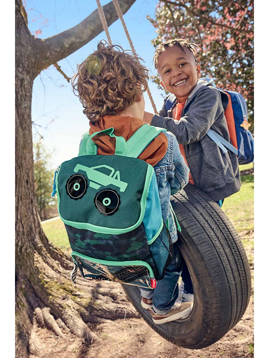 Karışık Spark Style Çocuk Sırt Çantası Kamyon-4
