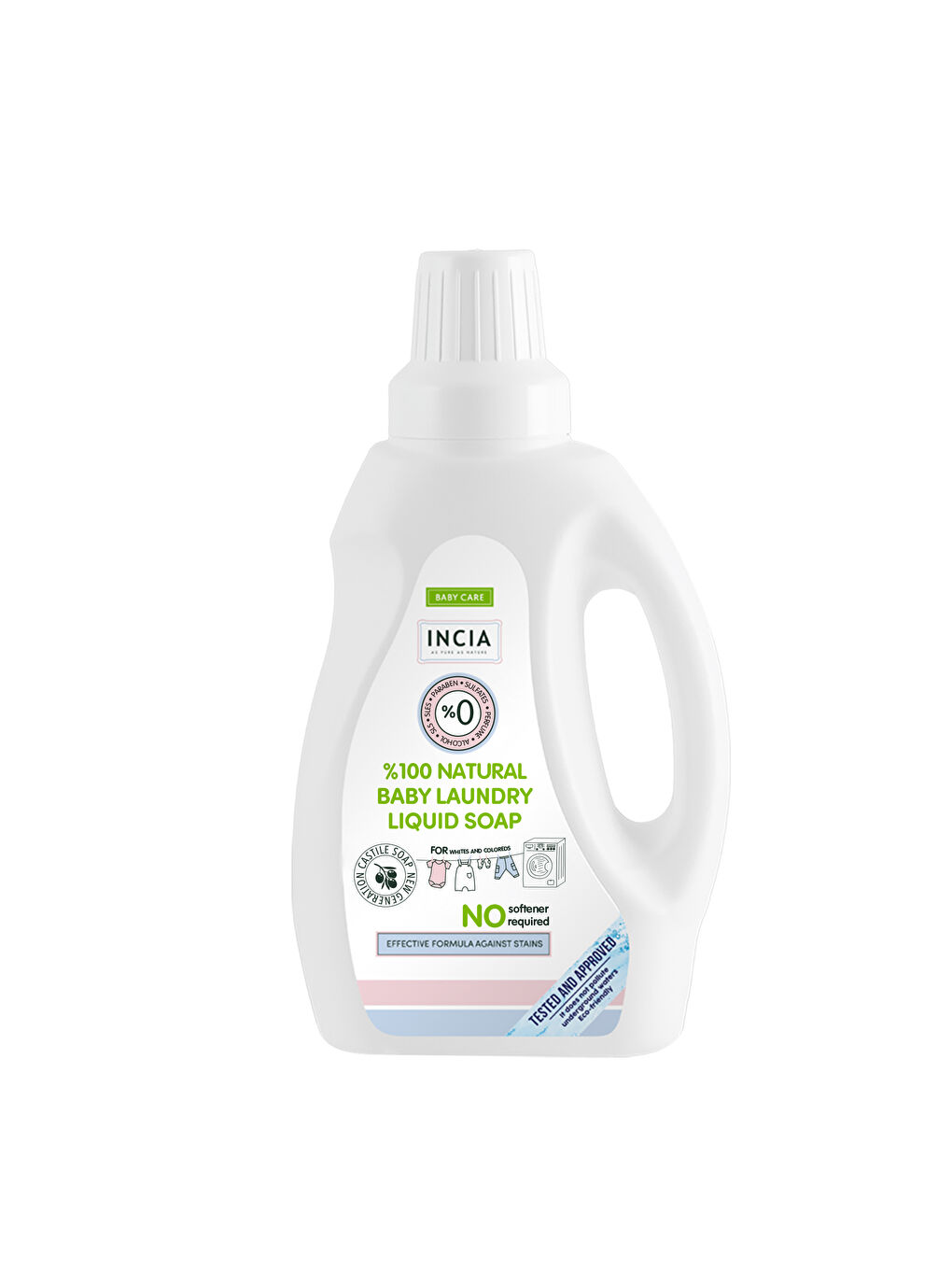 %100 Doğal Bebek Çamaşır Sabunu Bitkisel Deterjan Kendinden Yumuşatıcılı Lavanta 750 ml-7