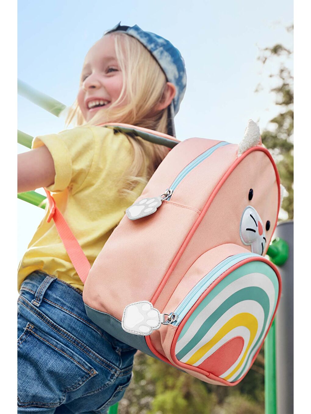 Karışık Zoo Sırt Çantası Kedi-2