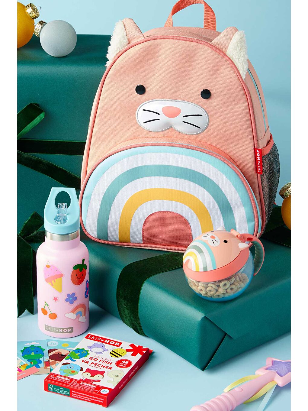 Karışık Zoo Sırt Çantası Kedi-3