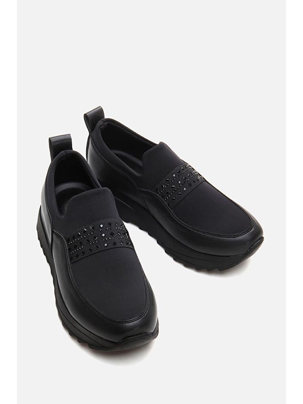 Siyah Kadın Günlük Ayakkabı-2