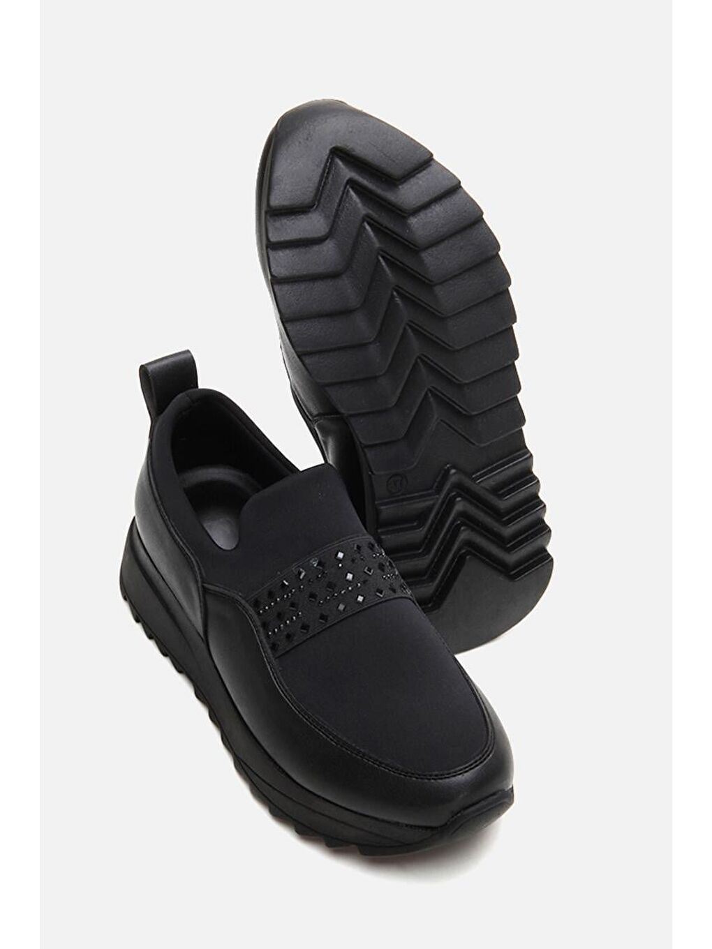 Siyah Kadın Günlük Ayakkabı-5