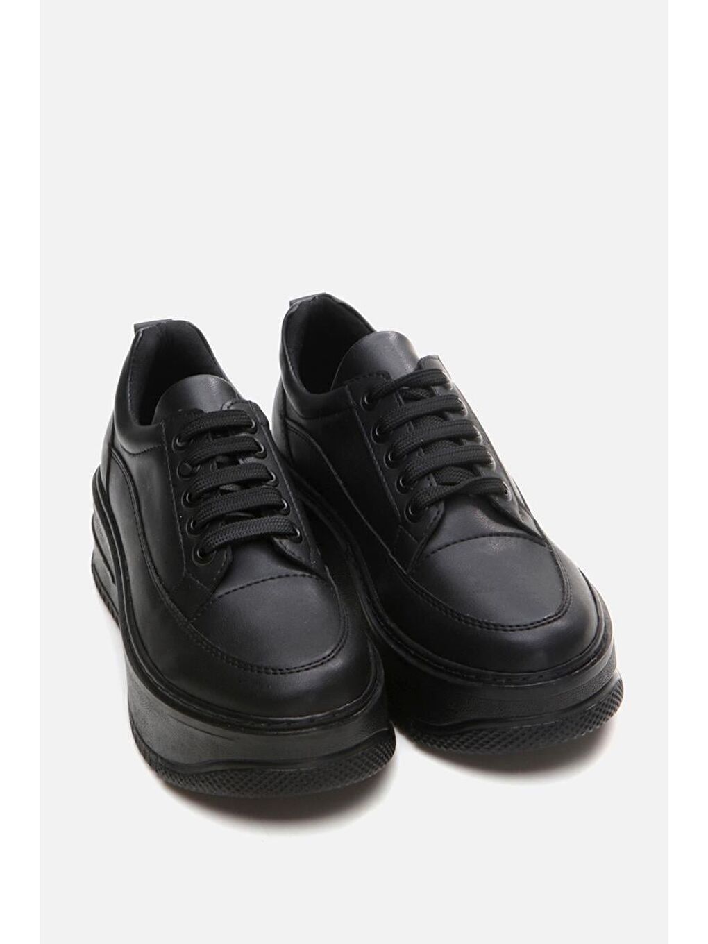 Siyah Kadın Spor Ayakkabı-1