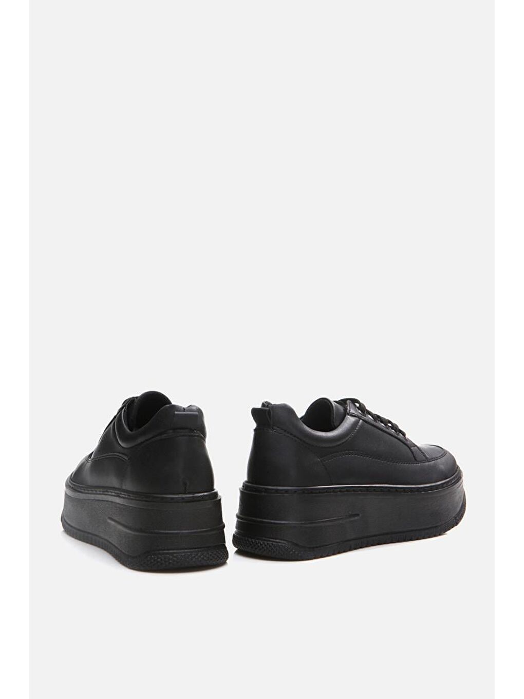 Siyah Kadın Spor Ayakkabı-4