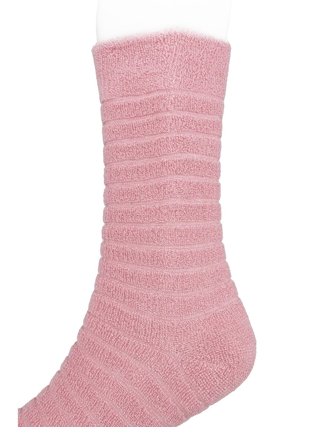 Karışık 6'lı Kadın Renkli Ters Havlu Kalın Kışlık Soket Çorap-2