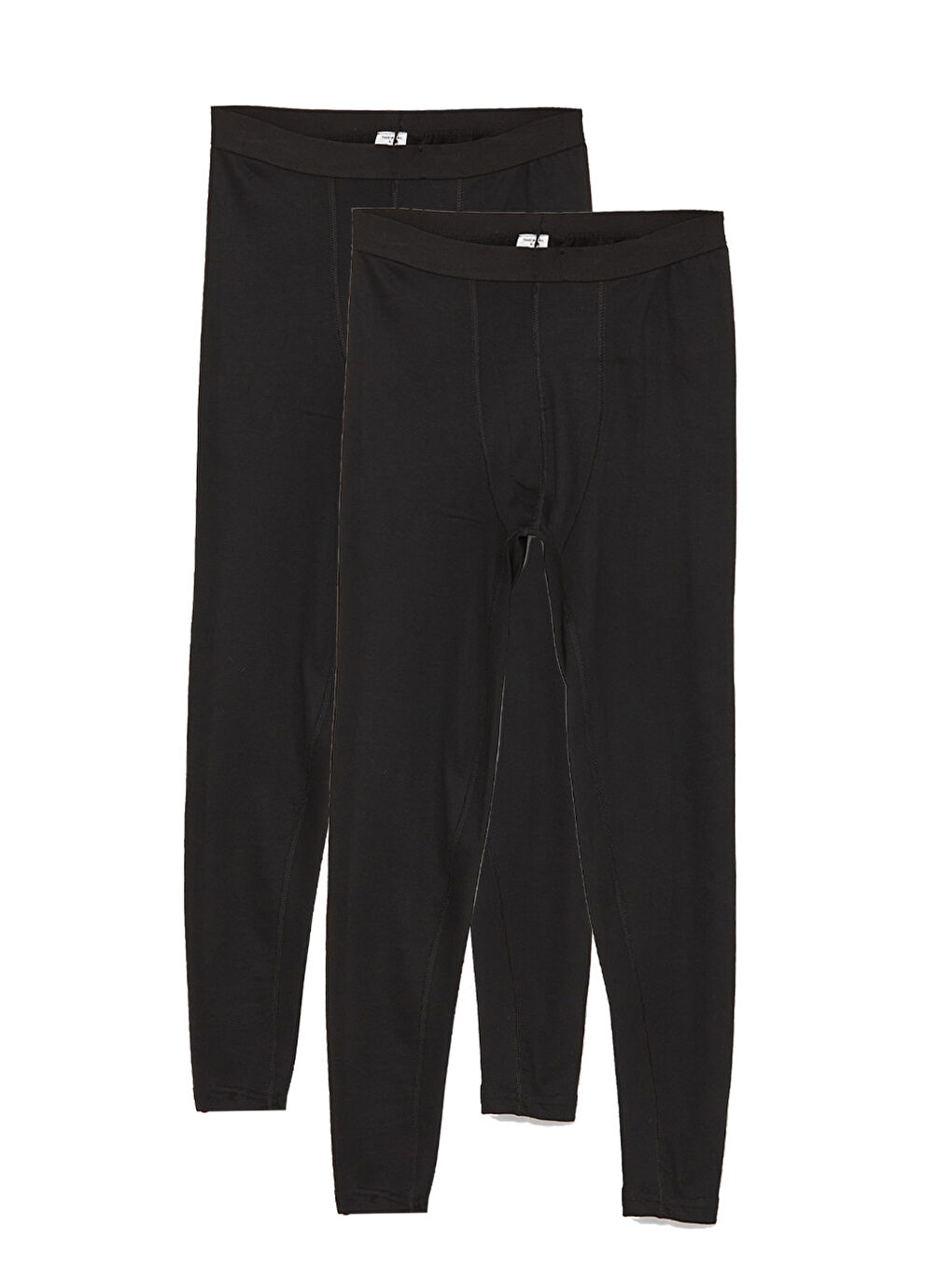 Siyah Standart Kalıp Erkek Termal İçlik Alt 2'li paket