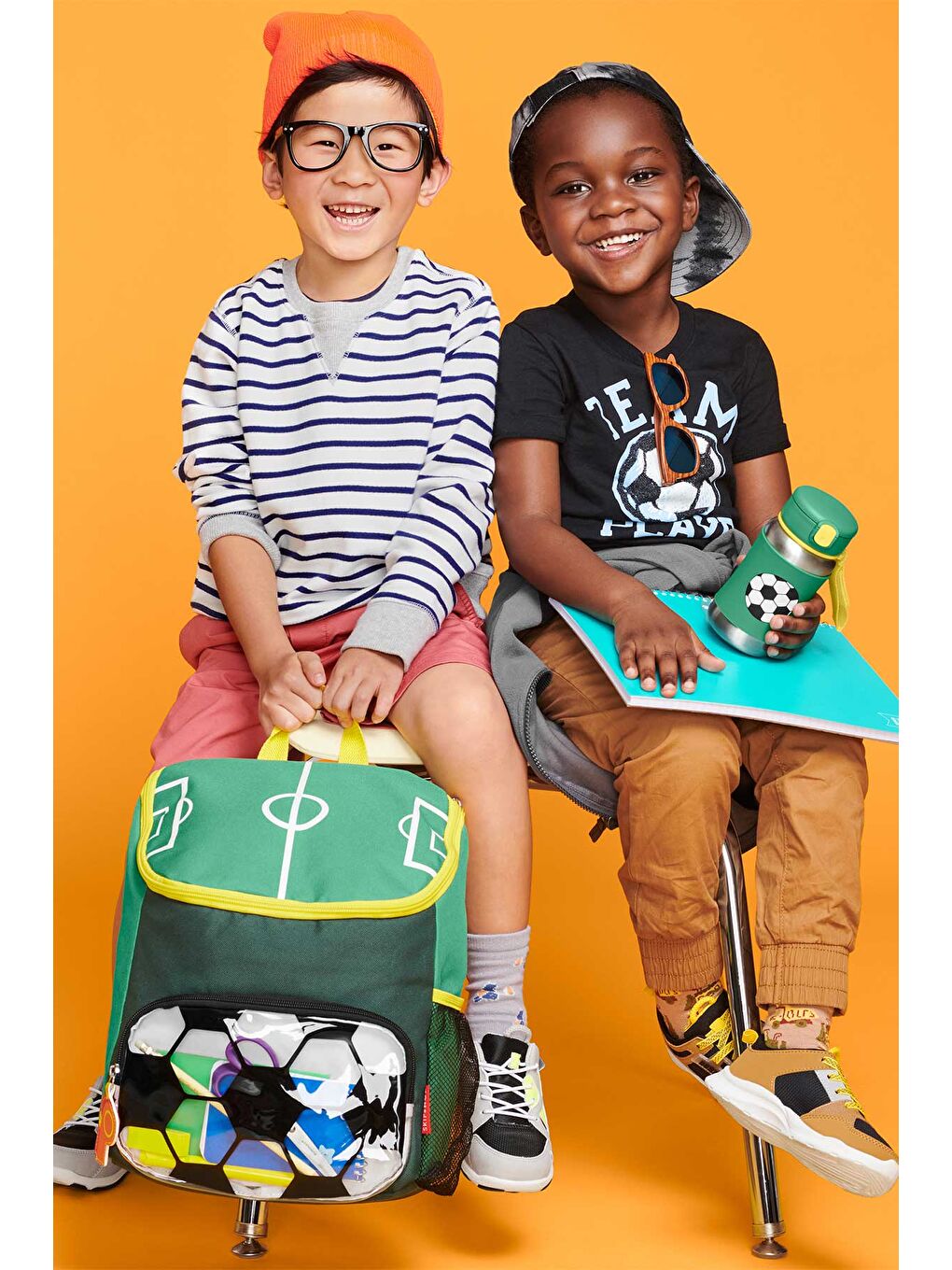 Karışık Spark Style Çocuk Sırt Çantası Futbol-4