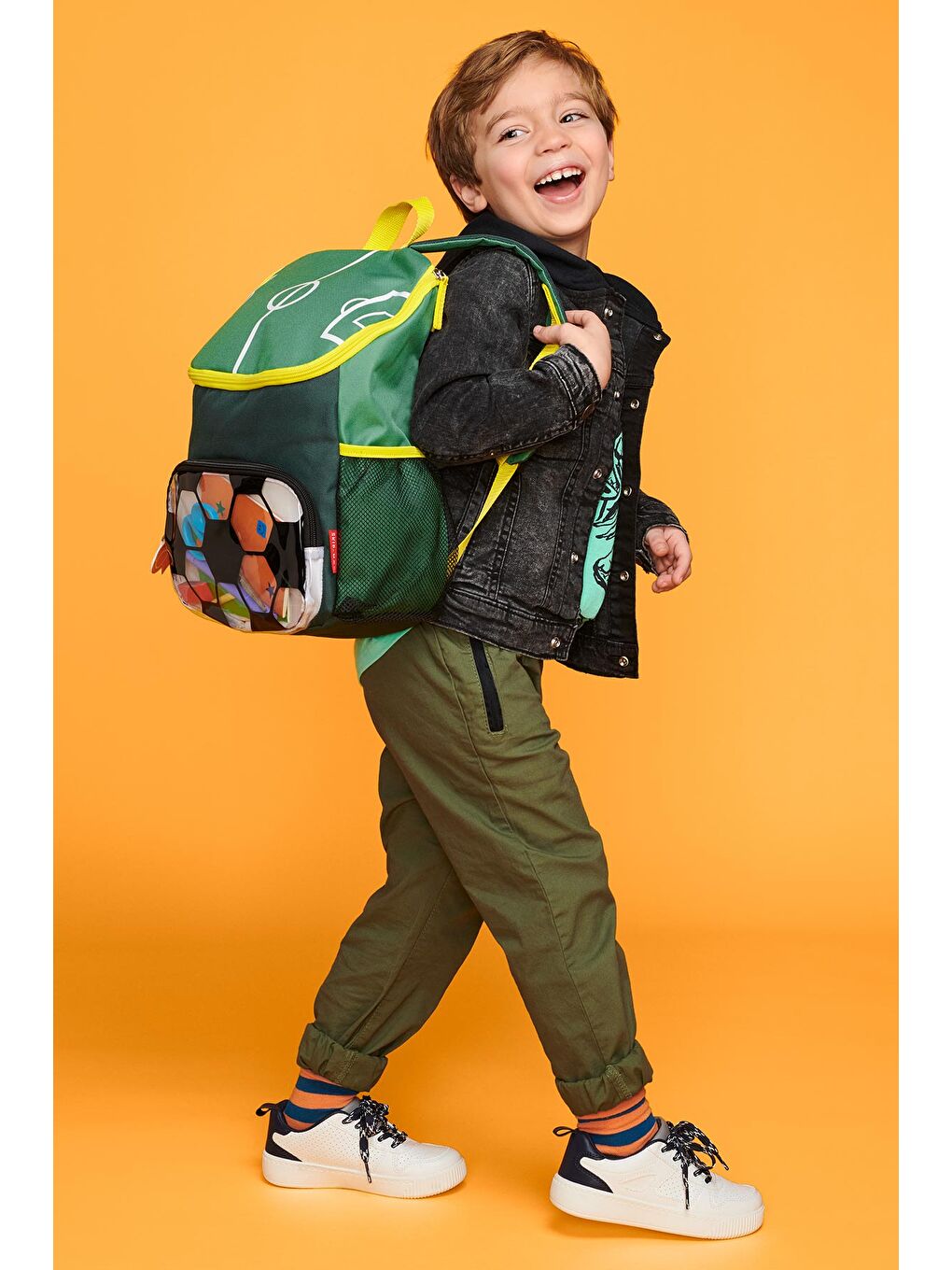Karışık Spark Style Çocuk Sırt Çantası Futbol-5