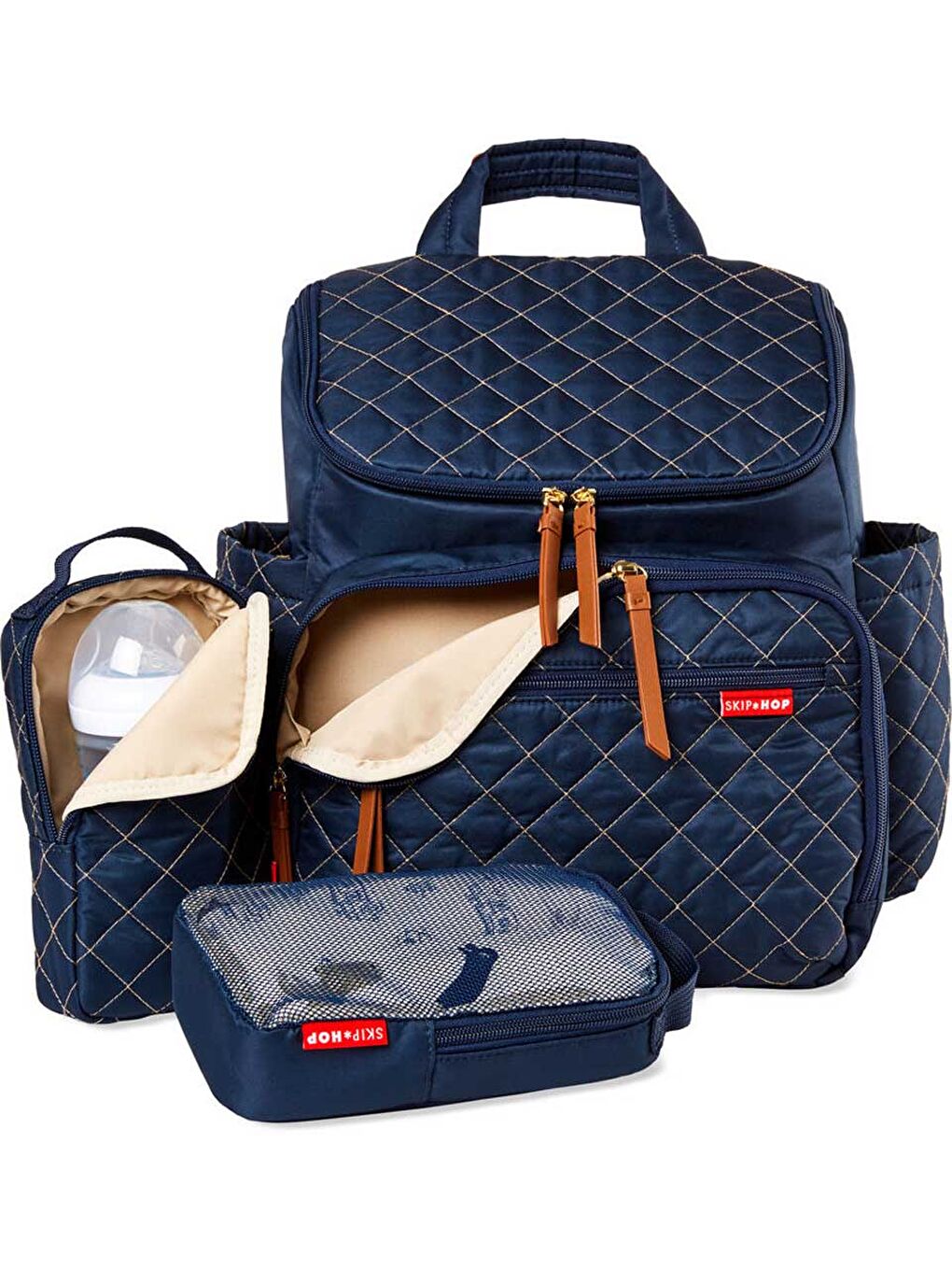 Forma Anne Bebek Bakım Çantası Mavi-1