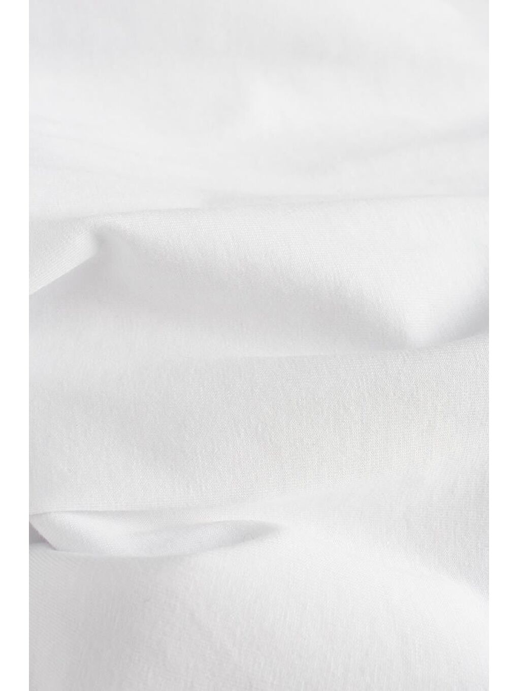 Beyaz Basic Pamuklu Süprem Sweat Tunik-6