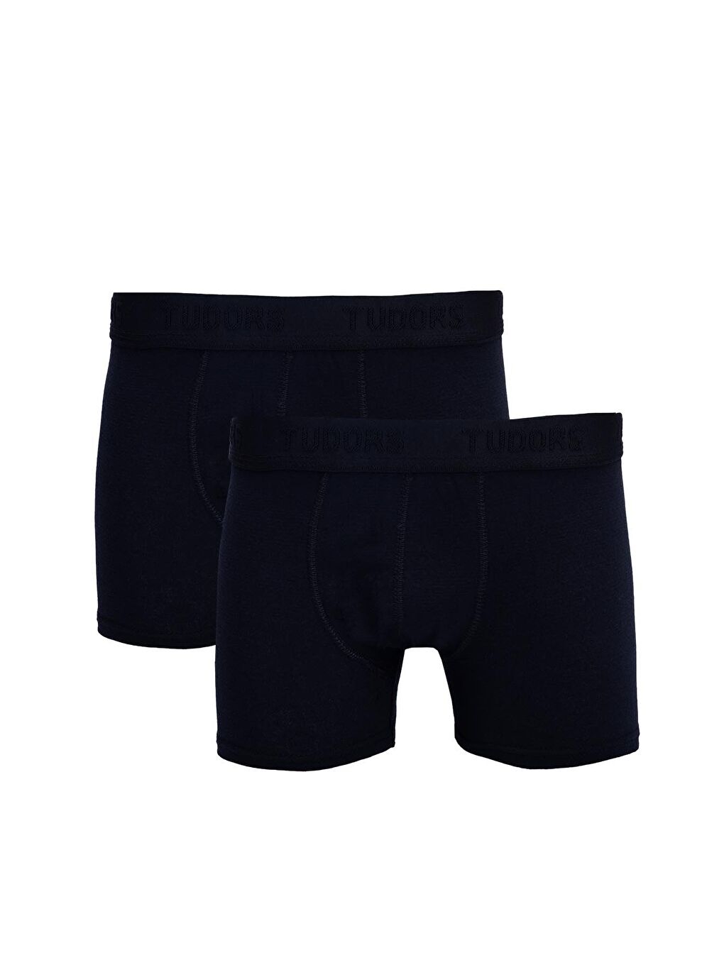 Erkek 2 Li Pamuklu Elastanlı Esnek Kumaş Siyah Boxer