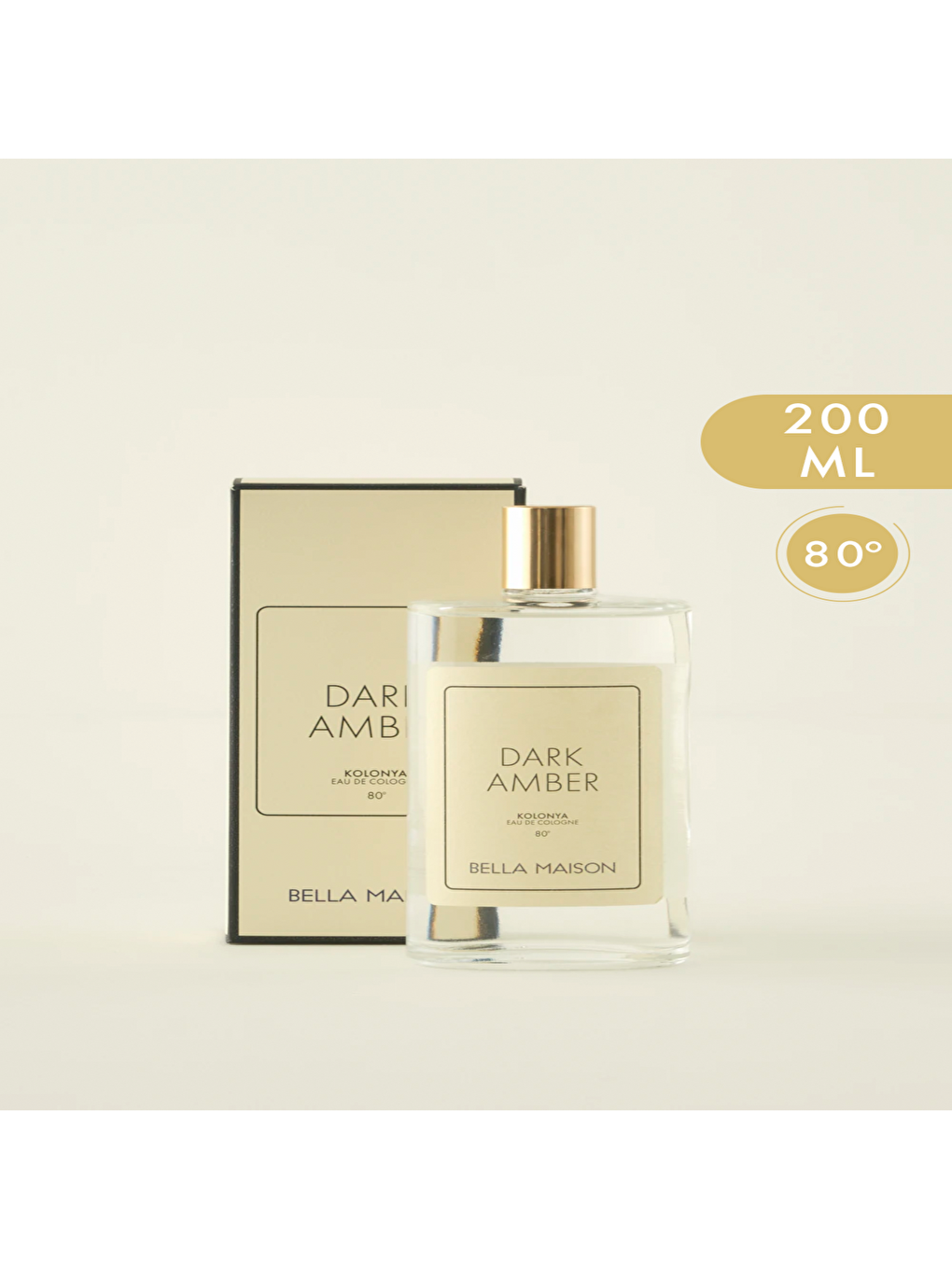 Dark Amber Kolonya Sarı (200 ml)