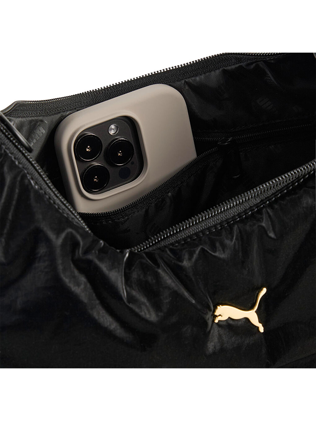 Up Hobo Kadın Siyah Omuz Çantası-3