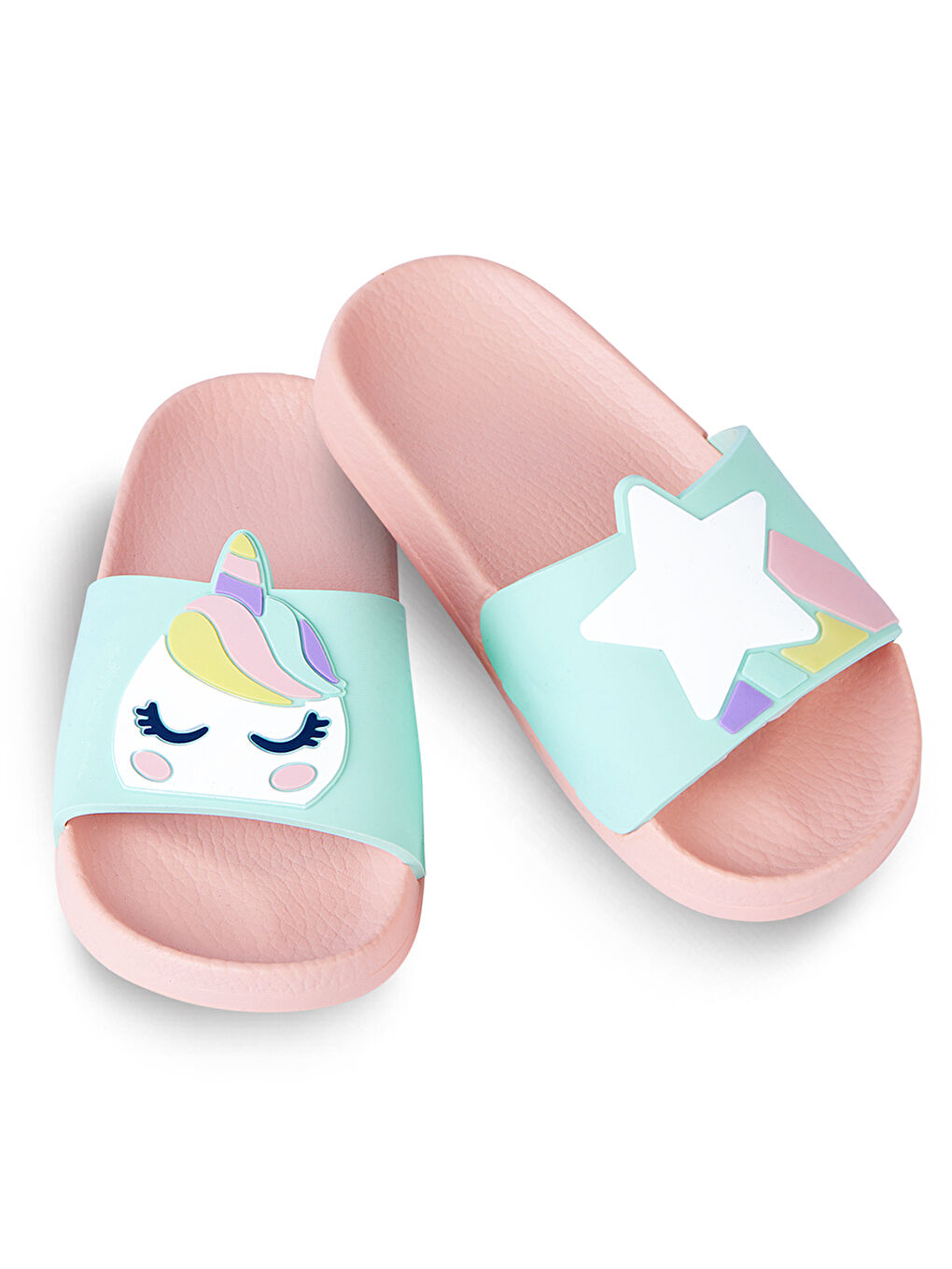 Pembe Kız Çocuk Terlik-1