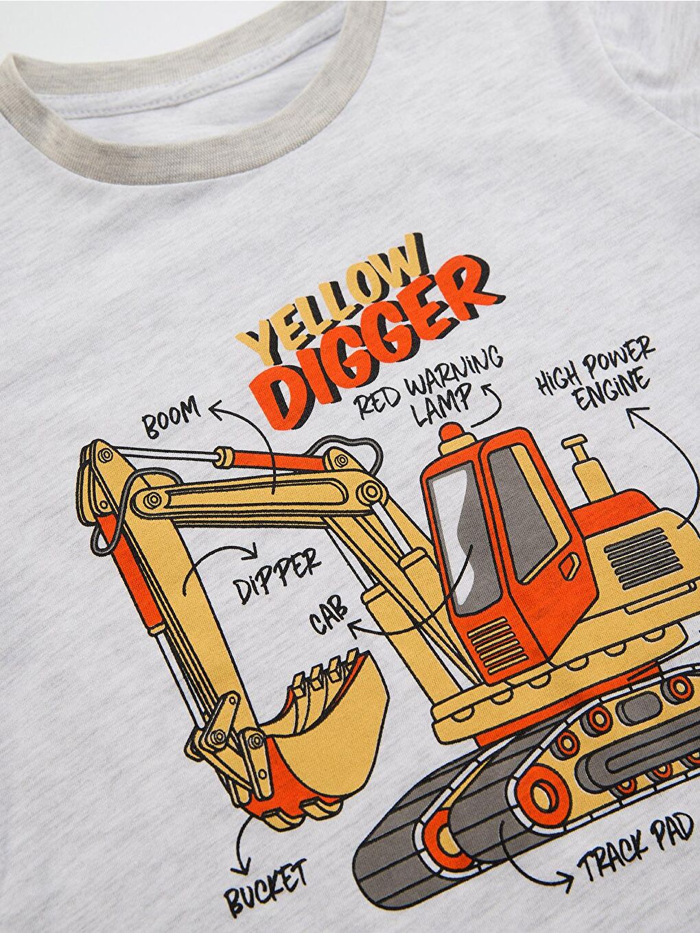 MSHB&G Karışık Yellow Digger Erkek Çocuk T-shirt Pantolon Takım - 4