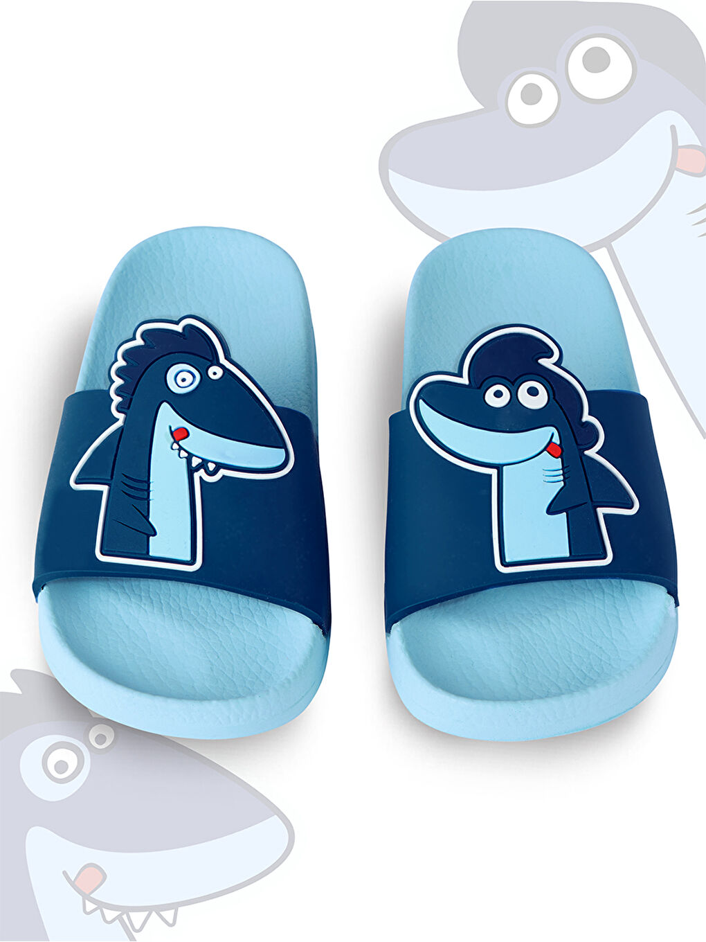 Lacivert Shark Erkek Çocuk Terlik