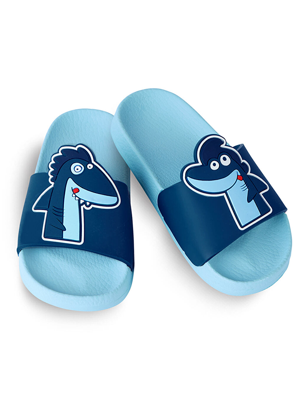 Lacivert Shark Erkek Çocuk Terlik-1