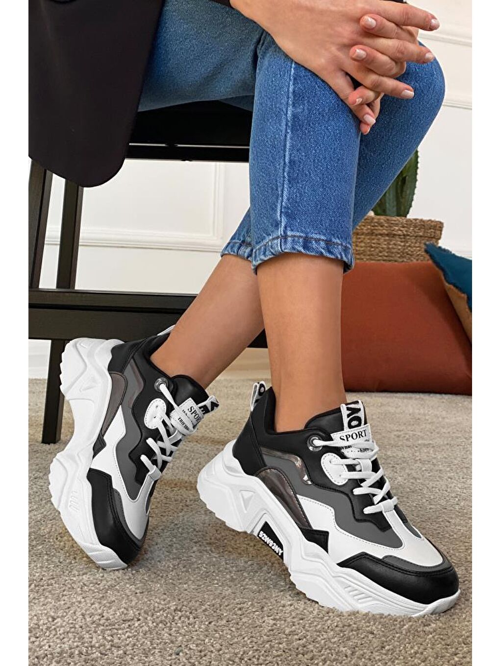 Siyah DS.PMD239K2110 Sneaker 2025 Kadın-1