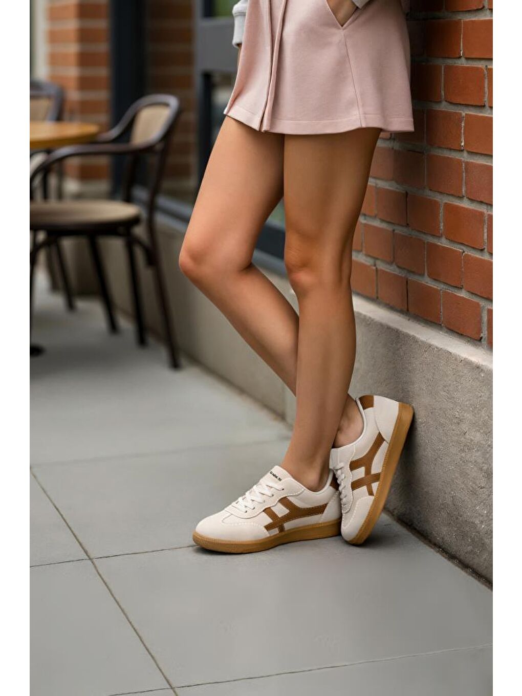 Kahverengi DS Ruby Sneaker Günlük Spor Ayakkabı 2025 Kadın