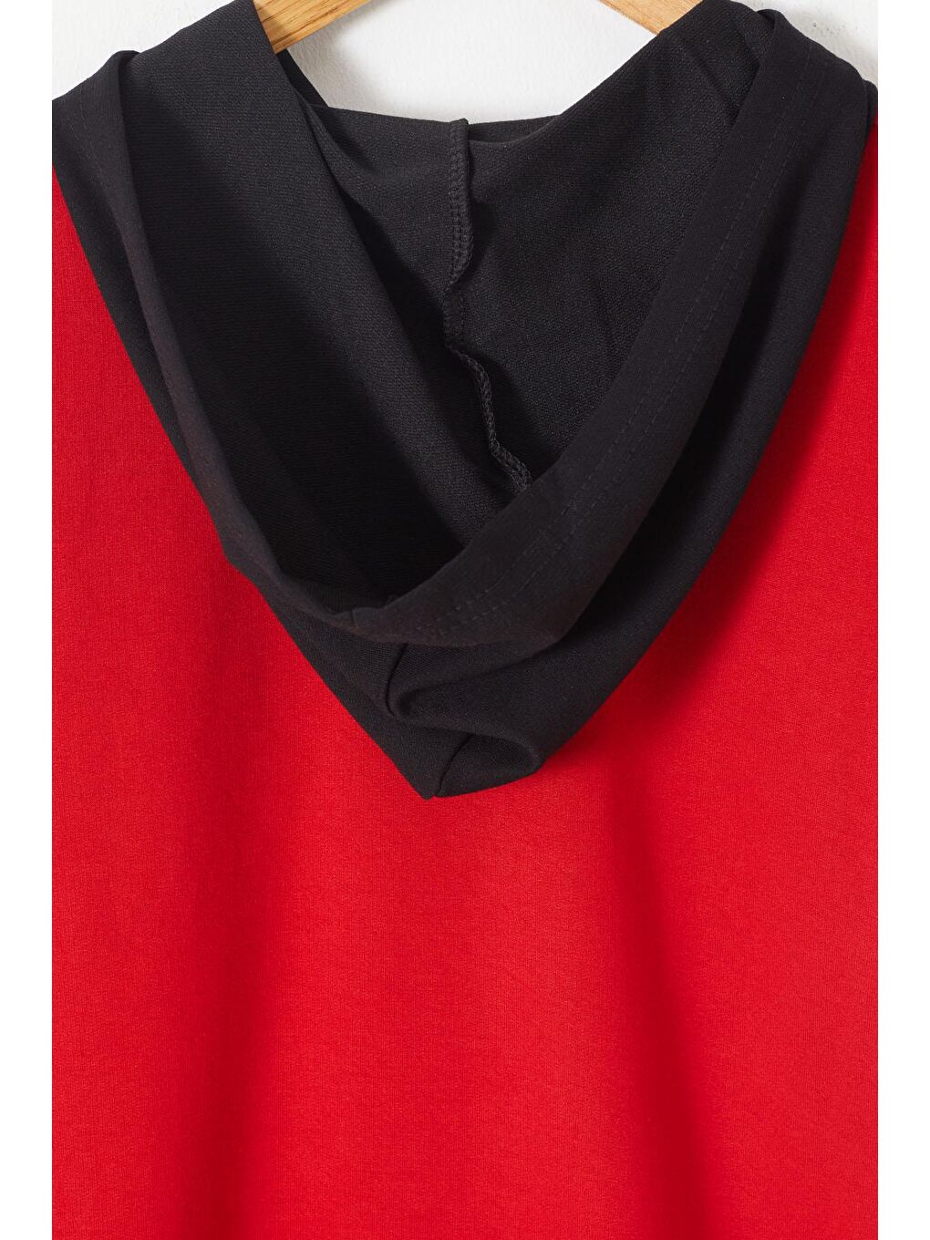 Kırmızı Erkek Çocuk Cepli Kapüşonlu Sweatshirt 9-14 Yaş 14021-3