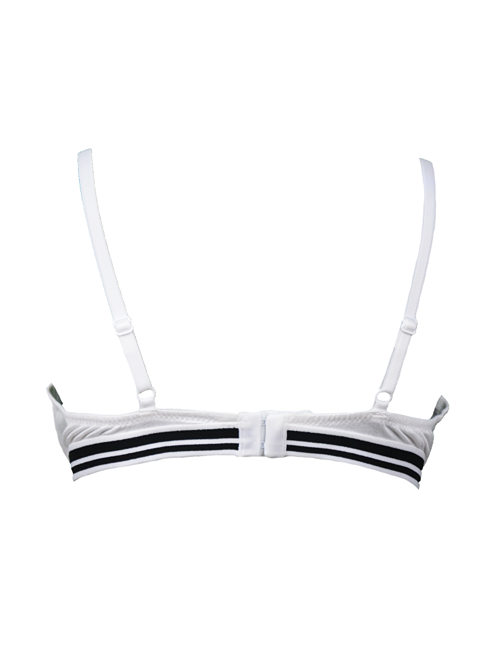 Desteksiz Penye Sütyen C15116 Beyaz-1