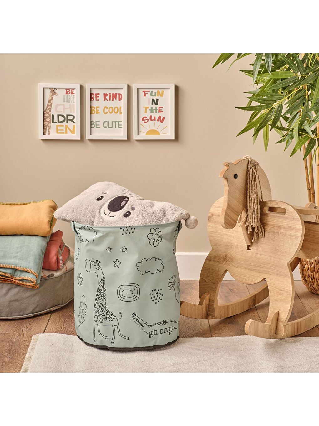 Zoo Oyuncak Sepeti Yeşil-1