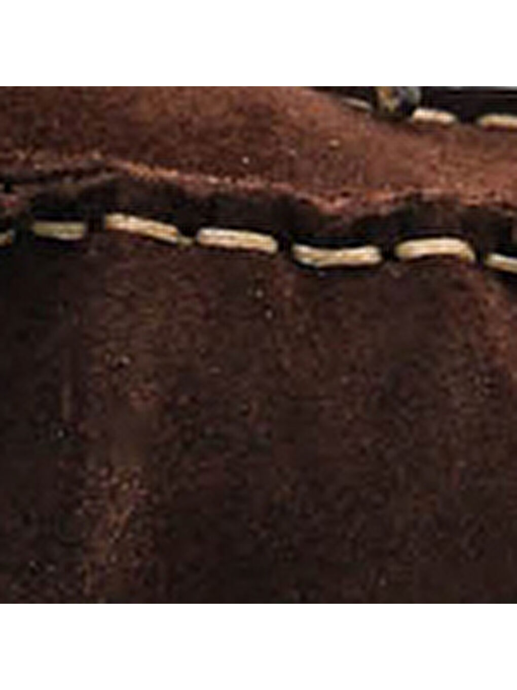 Kahverengi Stephie Hakiki Deri Süet Kadın Loafer Tekne Ayakkabısı-6