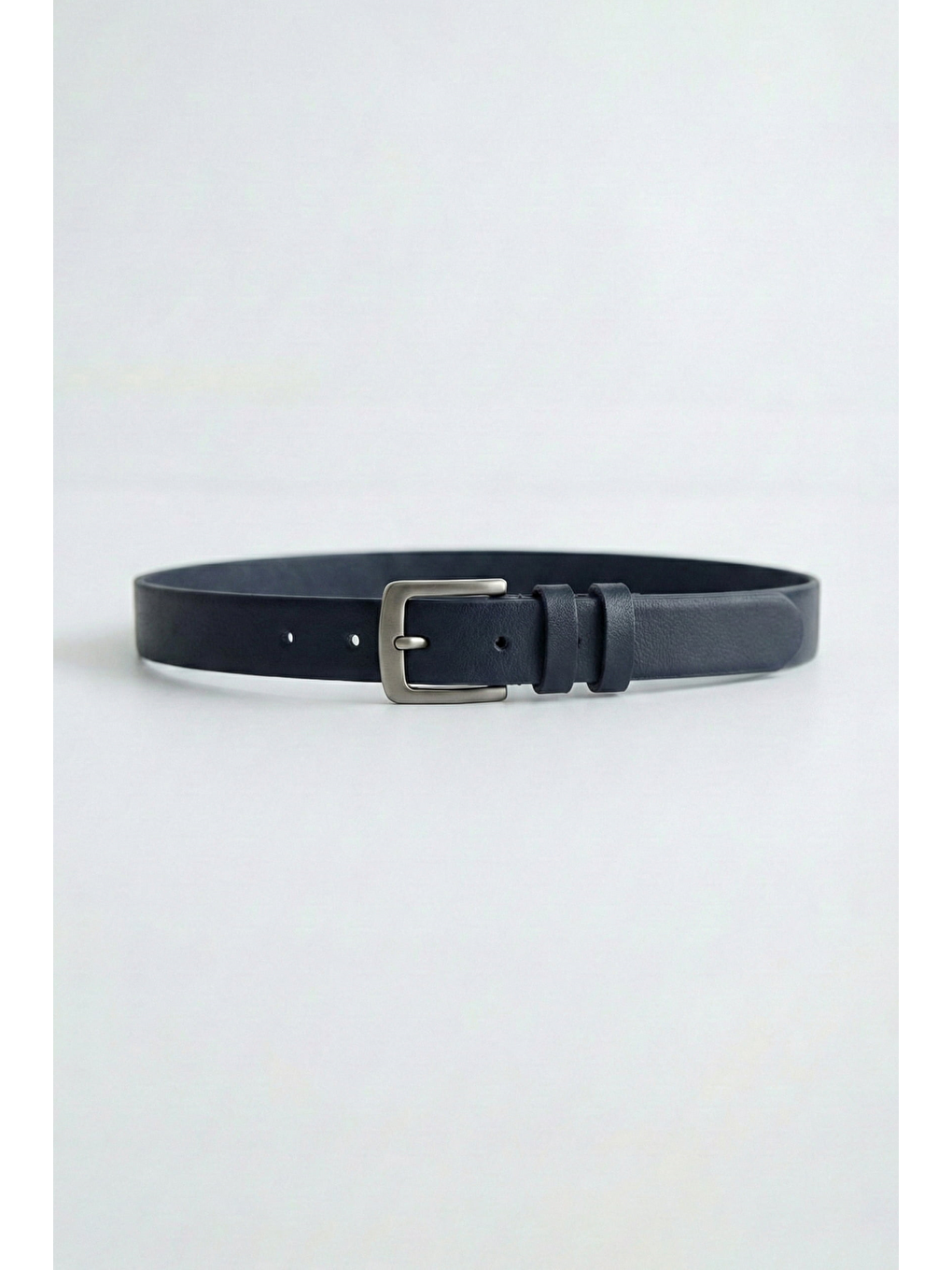 Erkek Klasik 4 Cm Kemer Lacivert