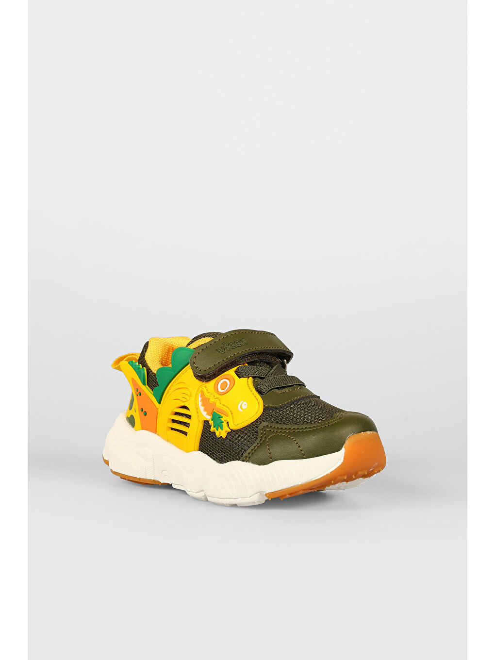 Tuna Baskılı Erkek Bebek Haki Spor Ayakkabı-2