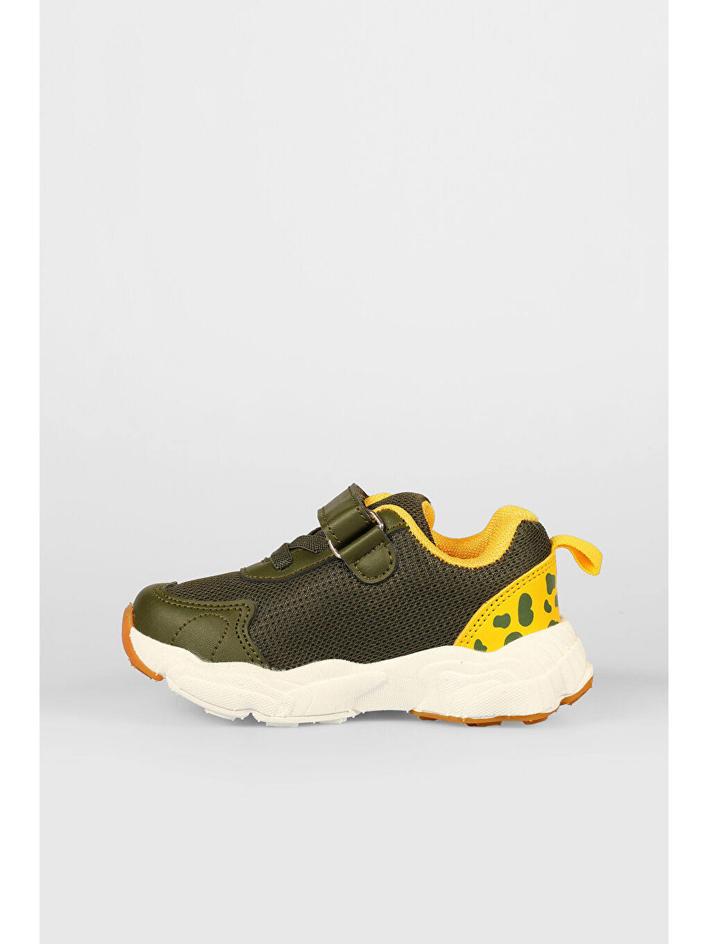 Tuna Baskılı Erkek Bebek Haki Spor Ayakkabı-4