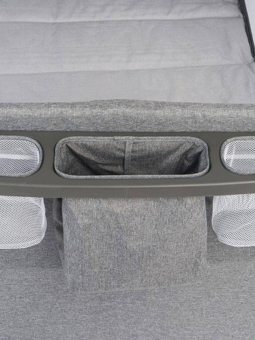 Atlantis Otomatik Anne Yanı Oyun Parkı 70x120 - Gri-2