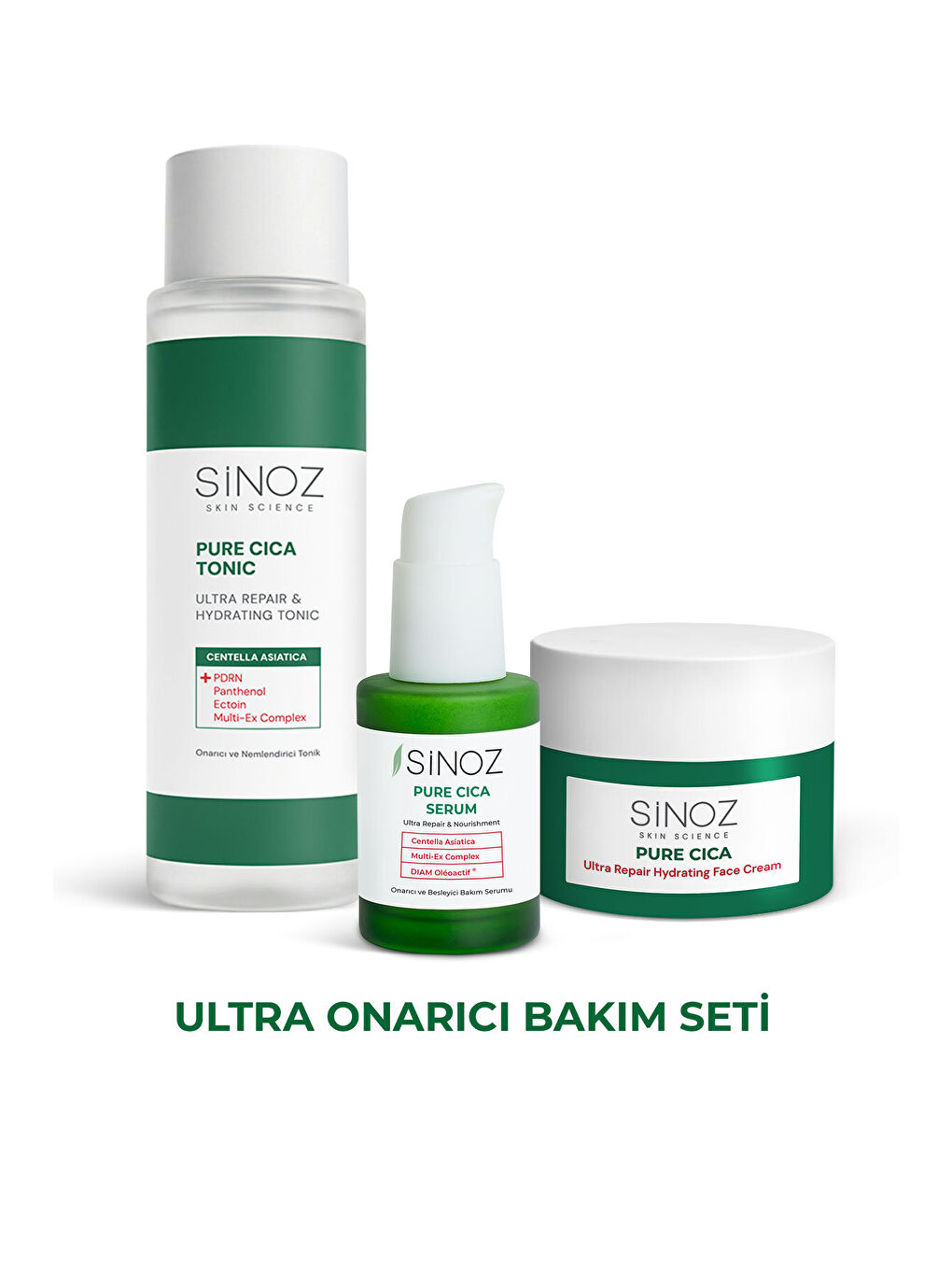 Pure Cica Ultra Onarıcı 3'lü Bakım Seti