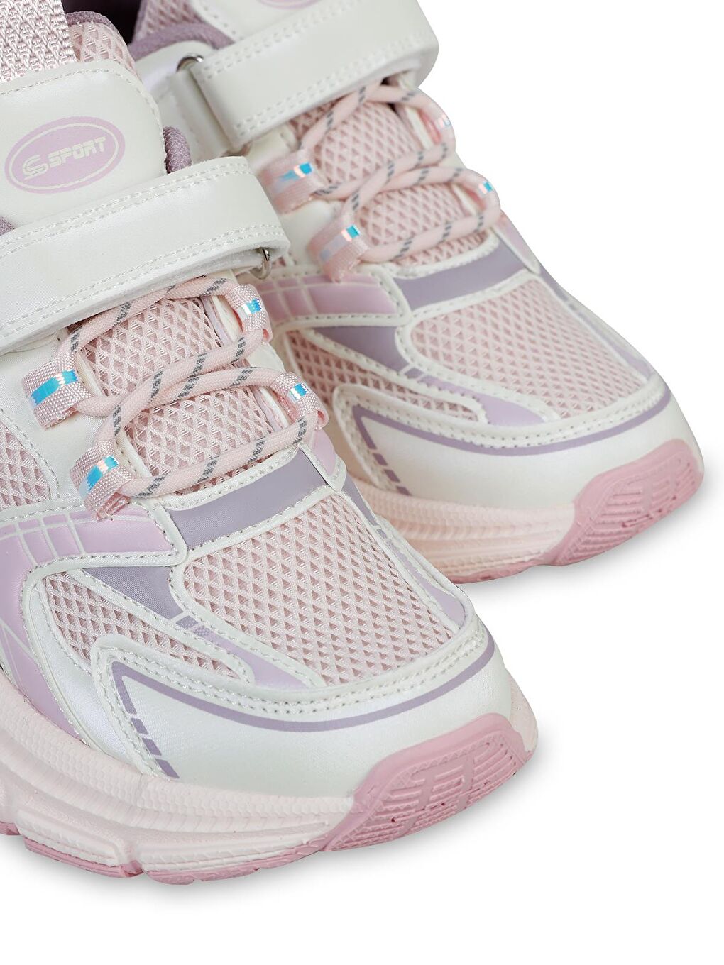 Pembe Sport 31-35 Numara Spor Ayakkabı - Pudra 33-1