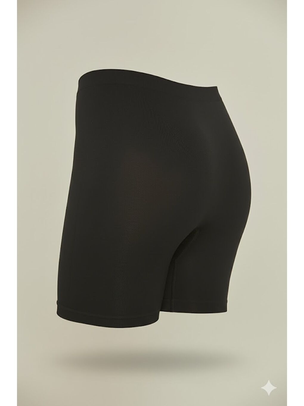 Siyah C13003 Kadın Uzun Paçalı Korse-1