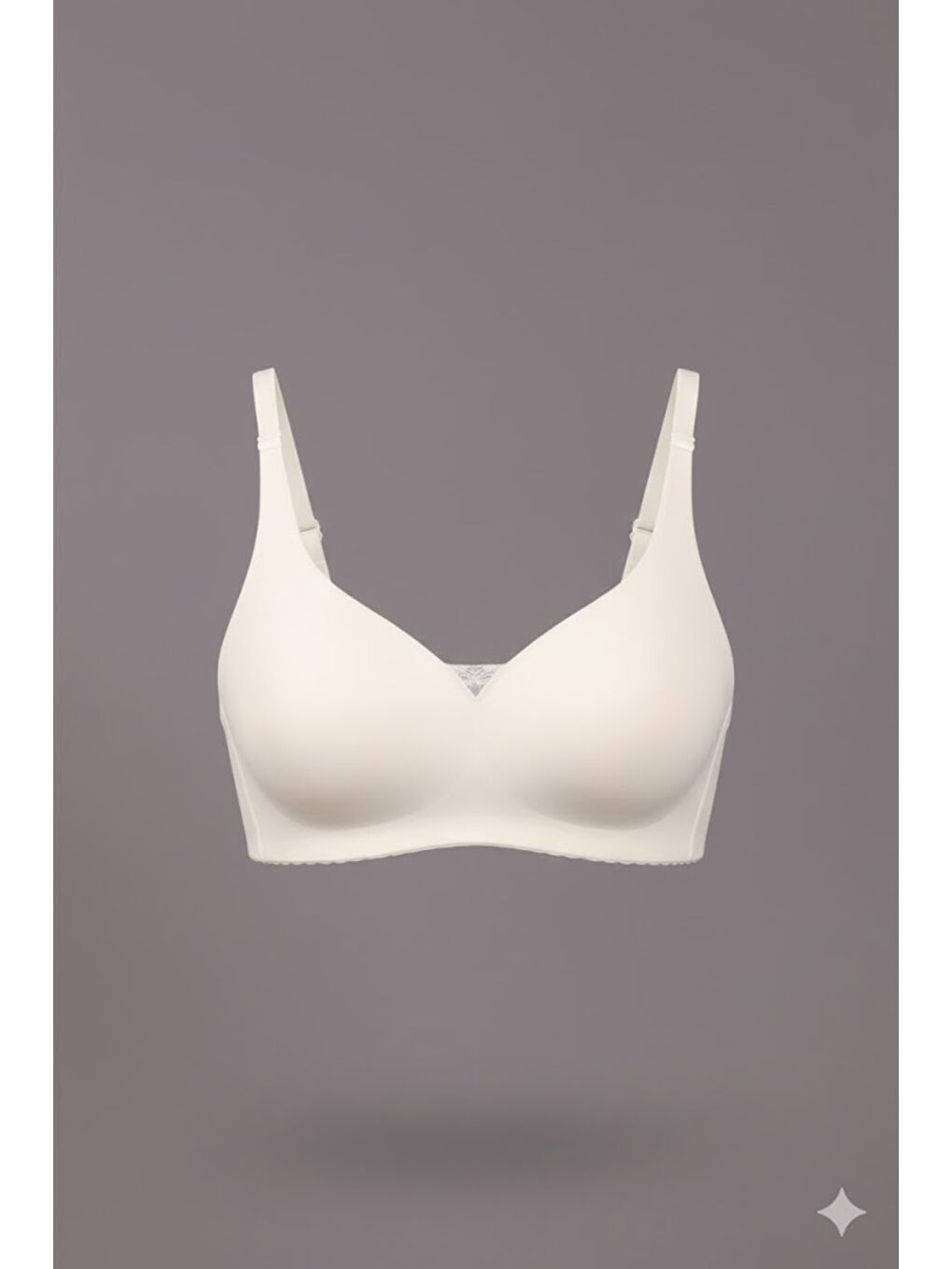 Balensiz Dikişsiz Lazer Çıkarılabilir Pedli Sütyen C26110 Ekru