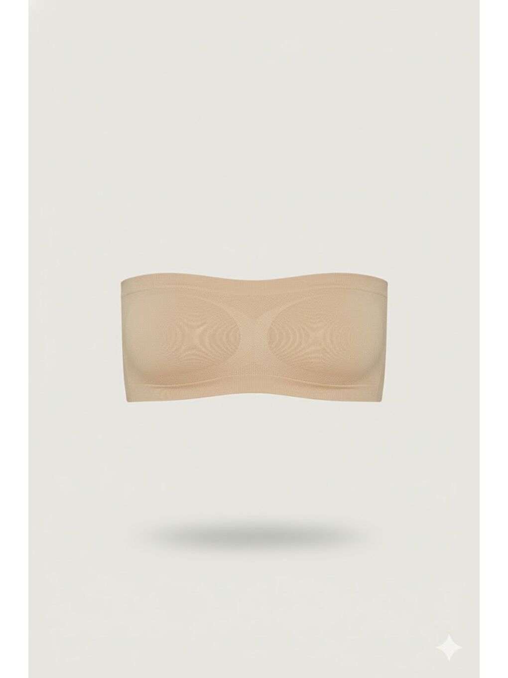 Bej C14002 Dikişsiz Straplez Büstiyer Ten