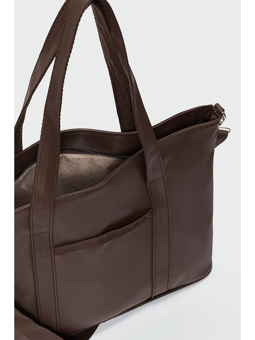 Kahverengi Pablo Omuz Çantası Acı Kahve-2