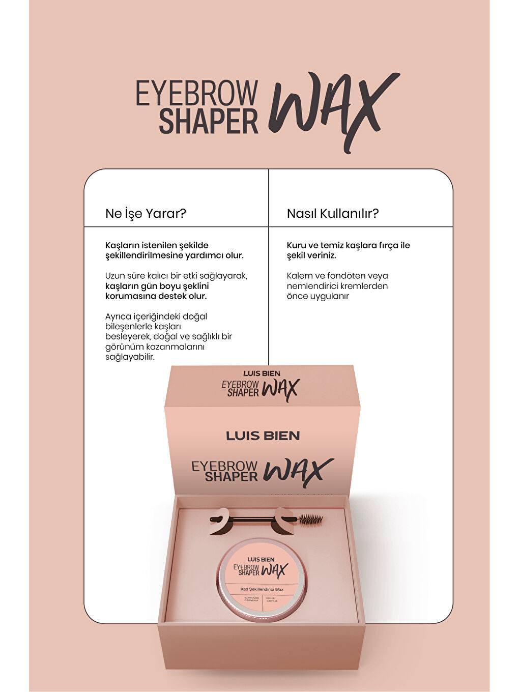 Kaş Şekillendirici Sabitleyici Wax-4