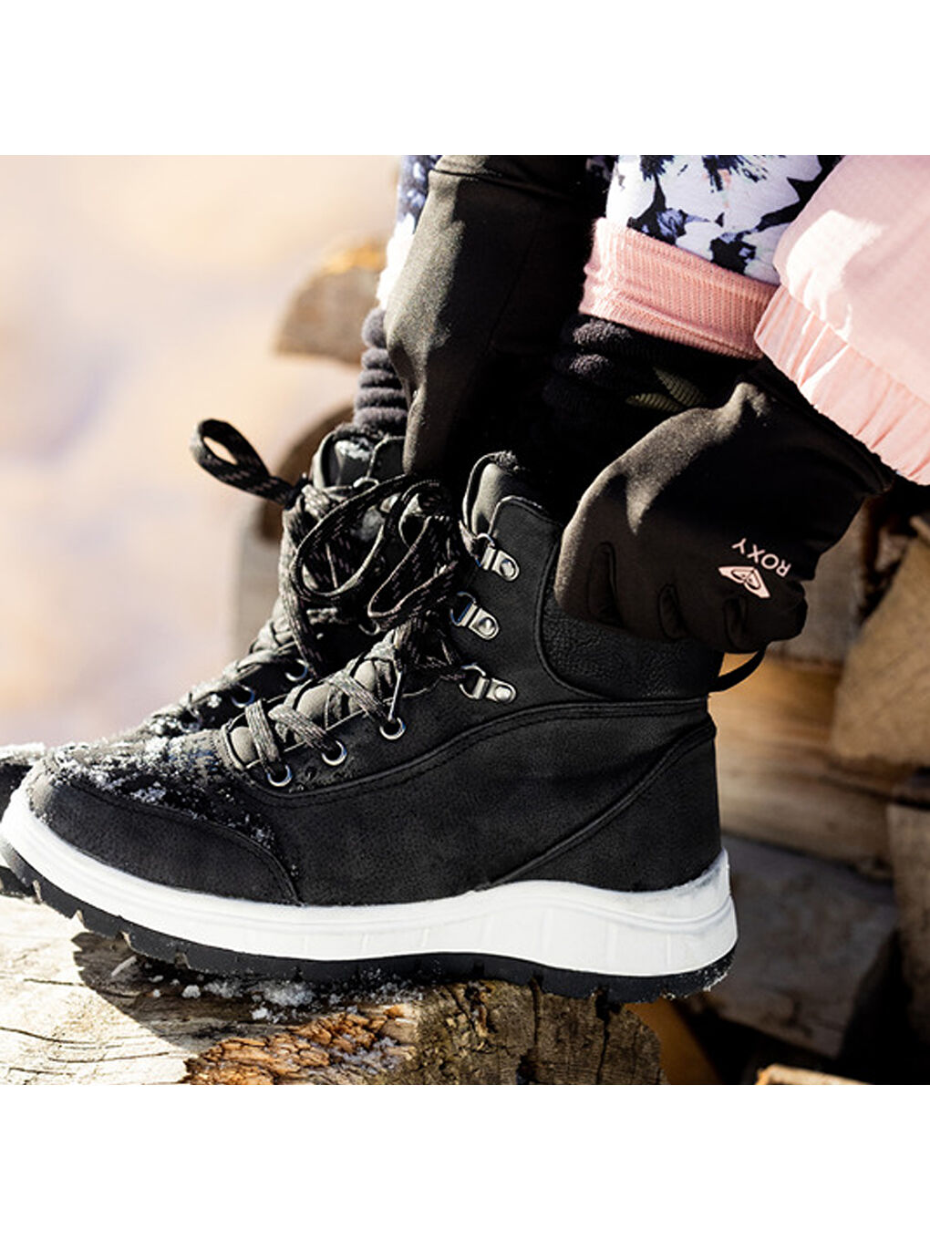 Hydrosmart Liner Gloves Kadın Siyah Kar Kayak Eldiveni-3