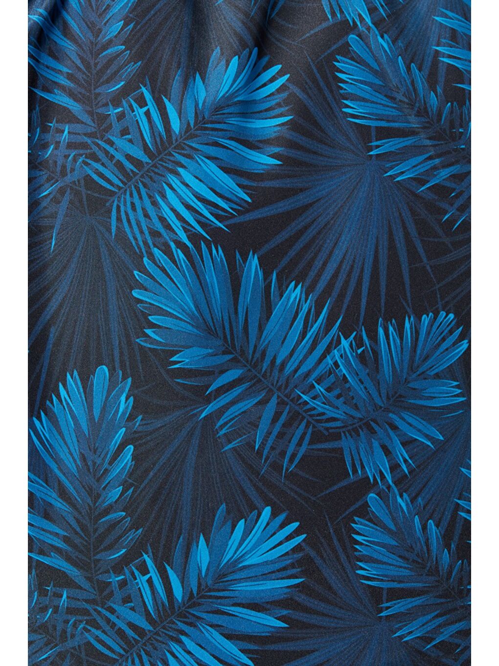 Siyah Erkek Regular Fit Baskılı Deniz Şortu-5