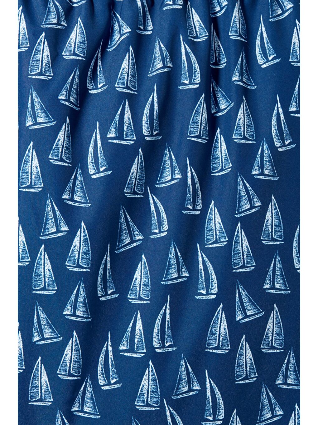 Lacivert Erkek Regular Fit Baskılı Deniz Şortu-5