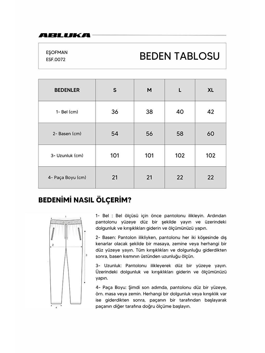 Erkek Baggy Fit Rahat Kesim Esnek Kumaş Eşofman Altı Kahverengi-2