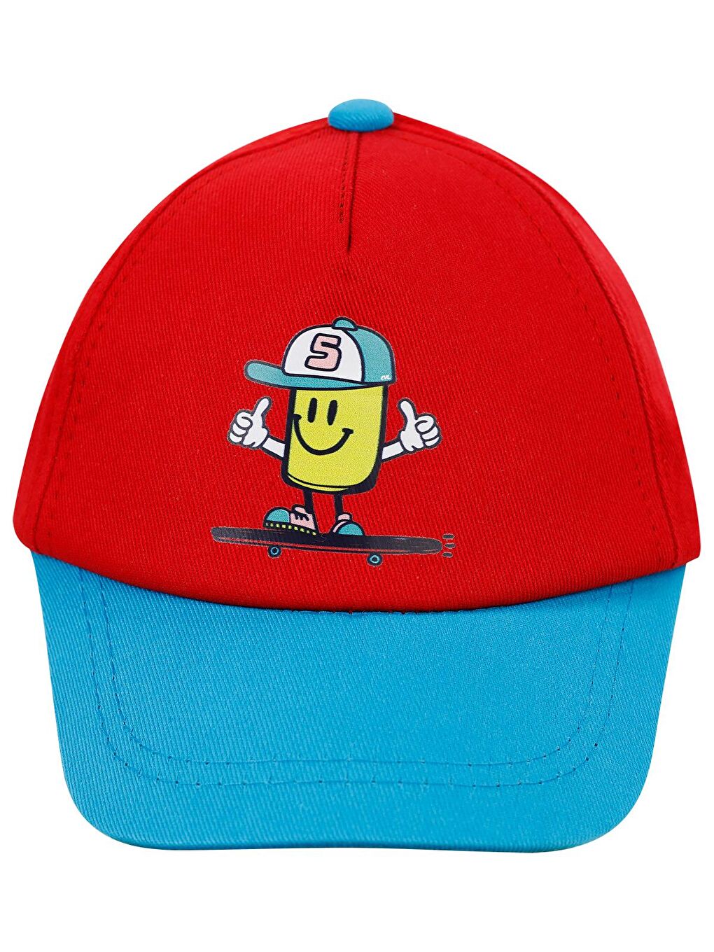 Baby 0-24 Ay Bebek Kep Şapka - Kırmızı Standart-1