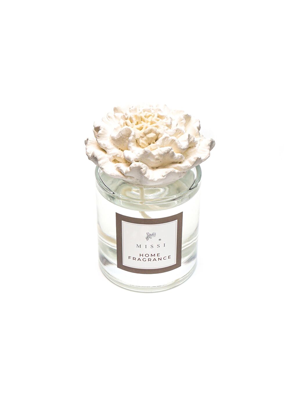 Ekru 100 ml Çiçek Taşlı Hanımeli Oda Kokusu-1