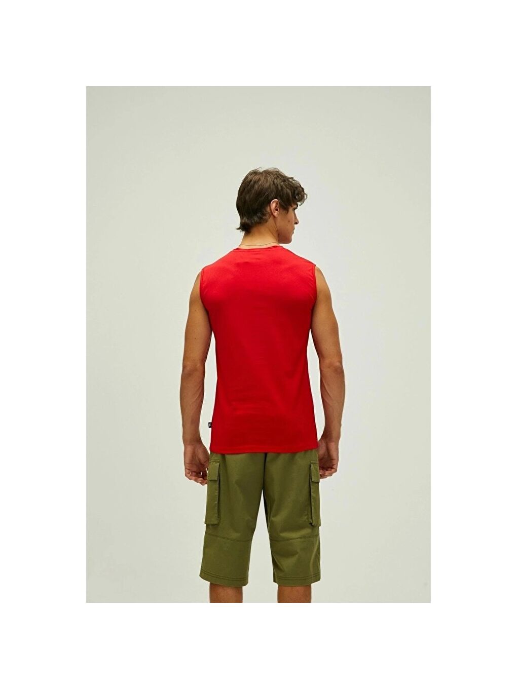 Tribe Erkek Kırmızı Atlet-1