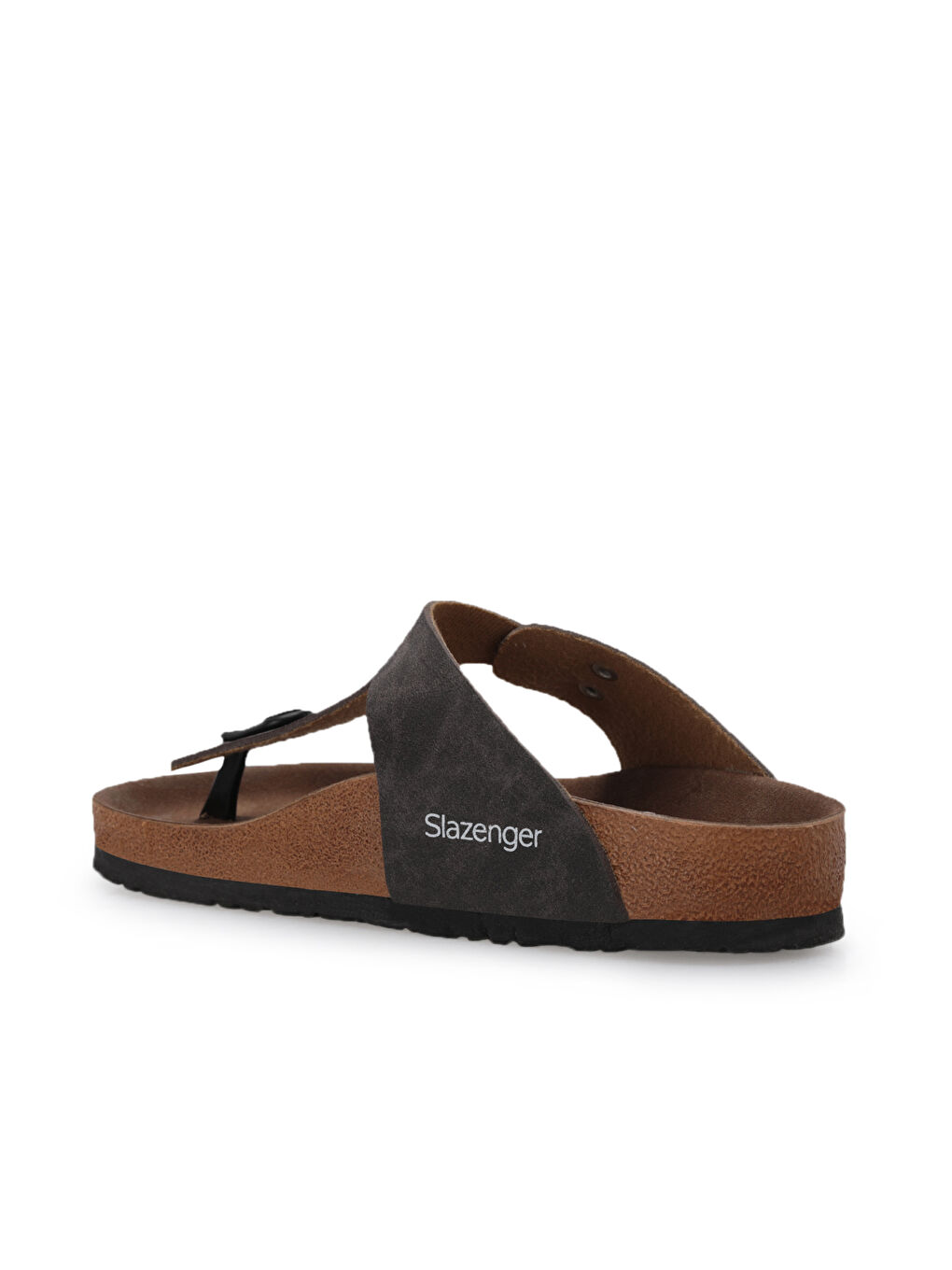 Kahverengi LUKE Kadın parmakarası Terlik Kahve-2