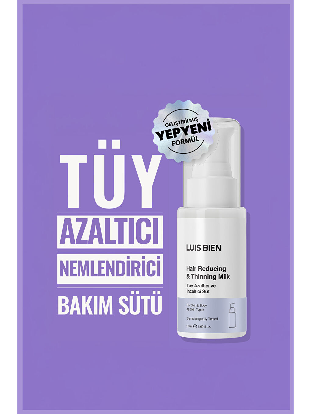 Epilasyon Sonrası Nemlendirici Ve Tüy Inceltici Süt